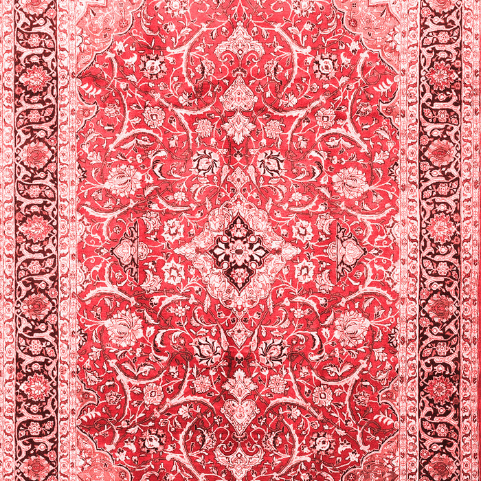 Medallion Red Traditional Area Rugs