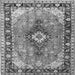 Serging Thickness of Persian Gray Traditional Rug, tr1059gry