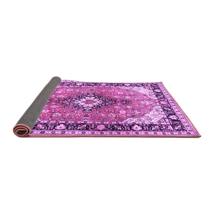 Sideview of Persian Purple Traditional Rug, tr1059pur