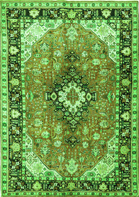 Persian Green Traditional Rug, tr1059grn