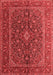 Medallion Red Traditional Area Rugs