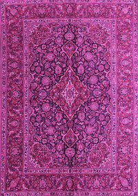 Medallion Pink Traditional Rug, tr105pnk