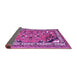 Sideview of Persian Purple Traditional Rug, tr1060pur