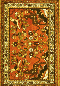 Persian Yellow Traditional Rug, tr1060yw