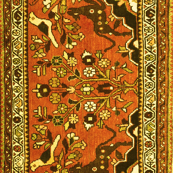 Persian Yellow Traditional Rug, tr1060yw
