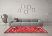 Traditional Red Washable Rugs