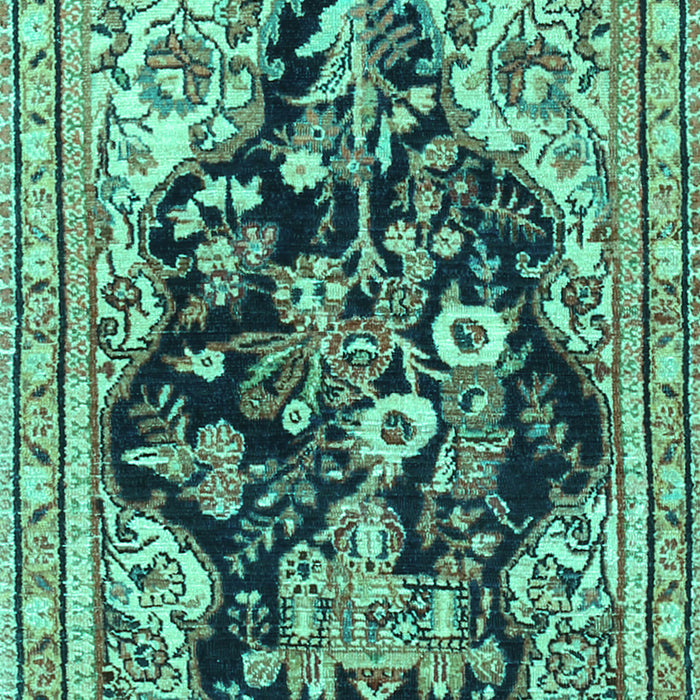 Persian Turquoise Traditional Rug, tr1061turq