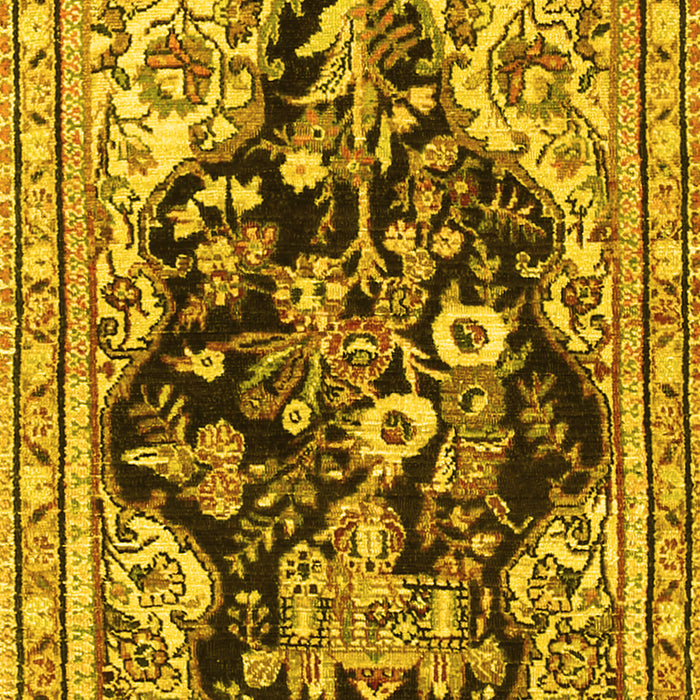 Persian Yellow Traditional Rug, tr1061yw
