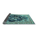 Sideview of Persian Light Blue Traditional Rug, tr1061lblu