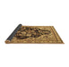 Sideview of Persian Brown Traditional Rug, tr1061brn