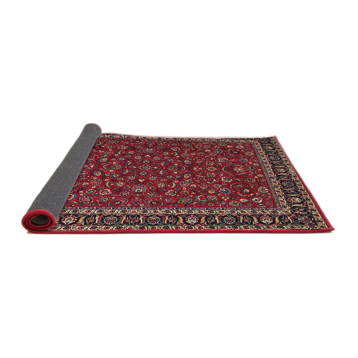 Sideview of Traditional Dark Almond Brown Persian Rug, tr1062