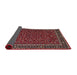 Sideview of Traditional Dark Almond Brown Persian Rug, tr1062