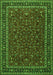 Persian Green Traditional Rug, tr1062grn