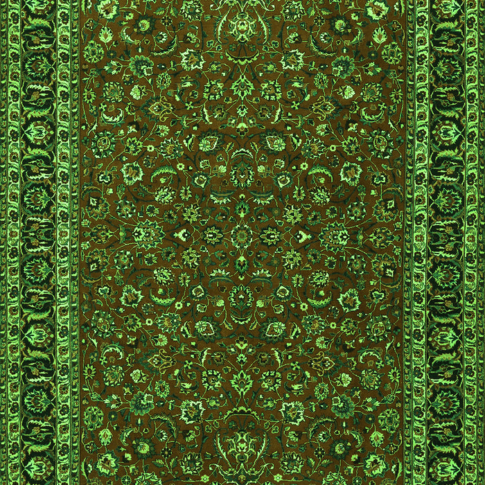 Persian Green Traditional Rug, tr1062grn