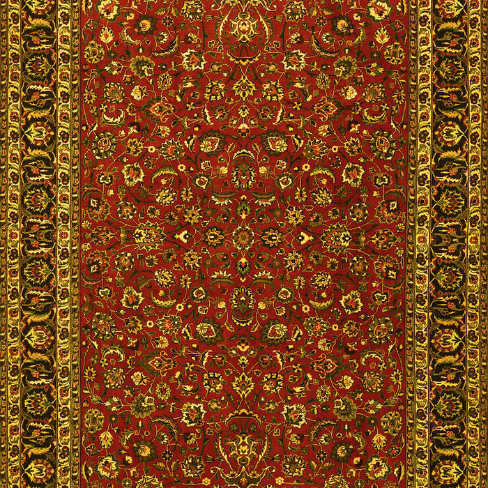 Persian Yellow Traditional Rug, tr1062yw