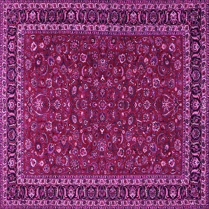 Square Persian Pink Traditional Rug, tr1062pnk