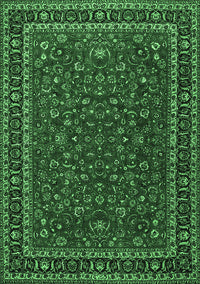 Persian Emerald Green Traditional Rug, tr1062emgrn