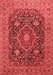 Medallion Red Traditional Area Rugs