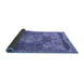 Sideview of Persian Blue Traditional Rug, tr1064blu