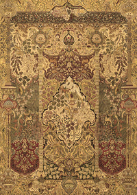 Persian Brown Traditional Rug, tr1064brn