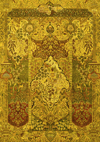 Persian Yellow Traditional Rug, tr1064yw