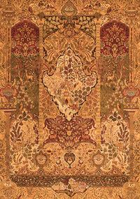 Persian Orange Traditional Rug, tr1064org