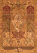 Persian Orange Traditional Rug, tr1064org