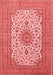 Medallion Red Traditional Area Rugs