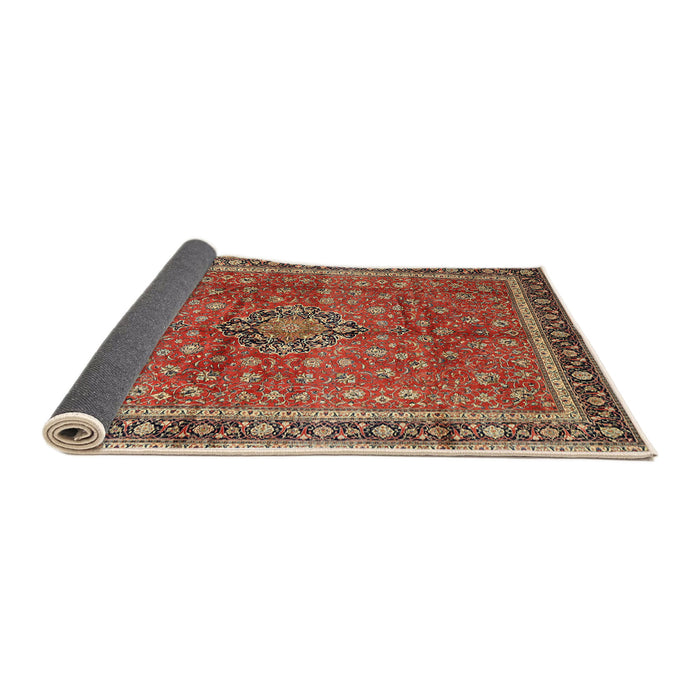 Sideview of Traditional Red Persian Rug, tr1067