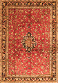 Persian Orange Traditional Rug, tr1067org