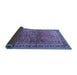 Sideview of Persian Blue Traditional Rug, tr1067blu