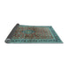 Sideview of Persian Light Blue Traditional Rug, tr1067lblu