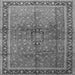 Serging Thickness of Persian Gray Traditional Rug, tr1067gry