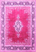 Medallion Pink Traditional Rug, tr1068pnk
