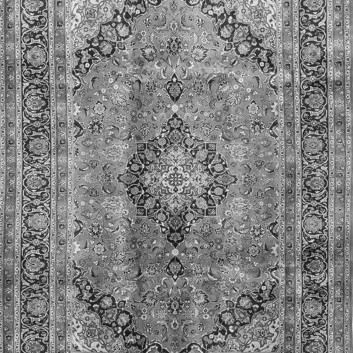 Medallion Gray Traditional Rug, tr1069gry