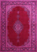 Medallion Pink Traditional Rug, tr106pnk