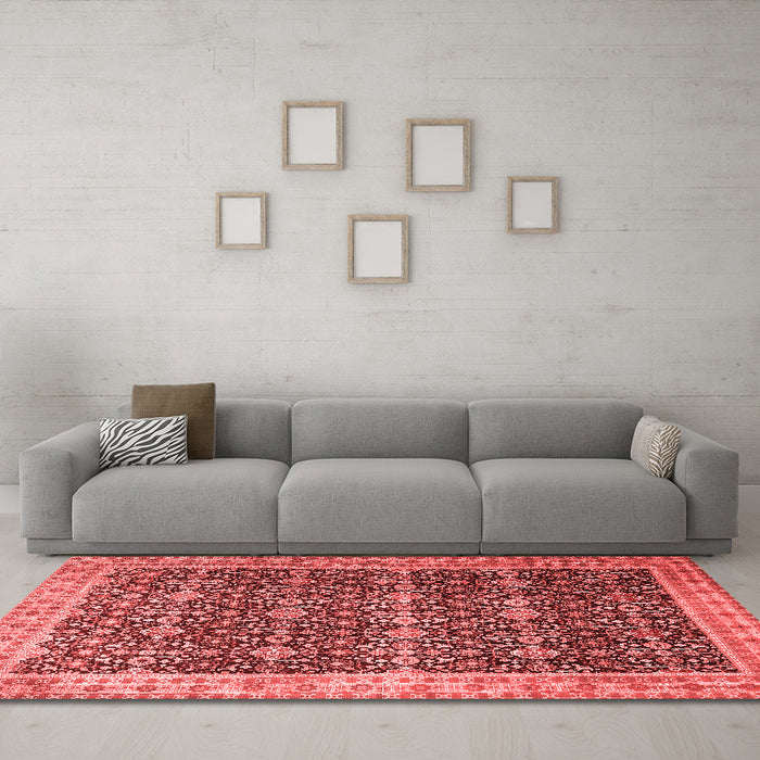 Traditional Red Washable Rugs