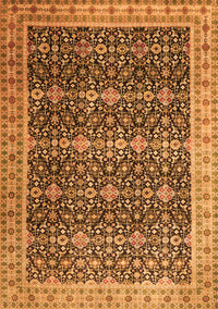 Persian Orange Traditional Rug, tr1070org