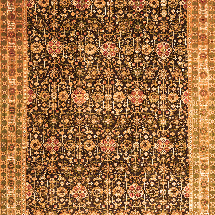 Persian Orange Traditional Rug, tr1070org
