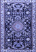 Animal Blue Traditional Rug, tr1071blu