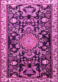 Animal Pink Traditional Rug, tr1071pnk