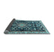 Sideview of Animal Light Blue Traditional Rug, tr1071lblu