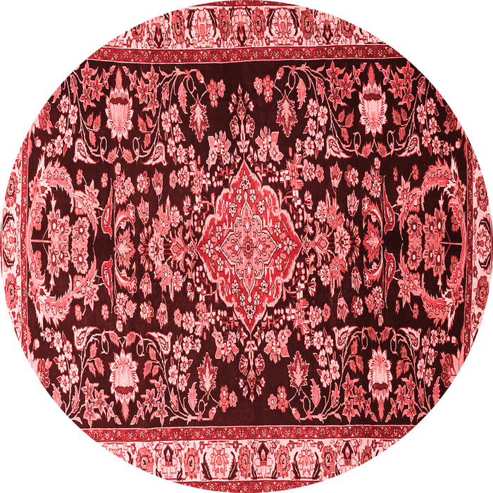 Animal Red Traditional Rug, tr1071red