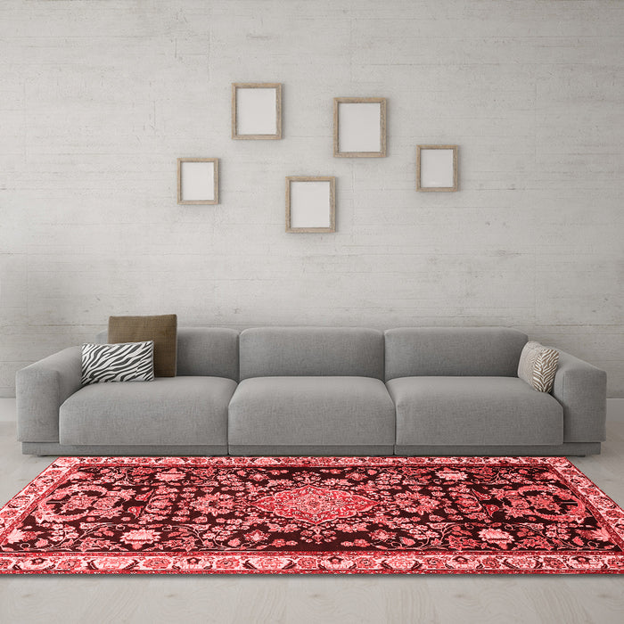 Traditional Red Washable Rugs