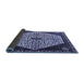 Sideview of Persian Blue Traditional Rug, tr1073blu