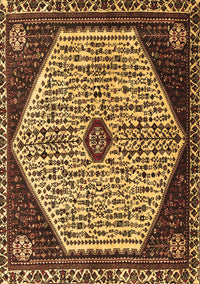 Persian Brown Traditional Rug, tr1073brn