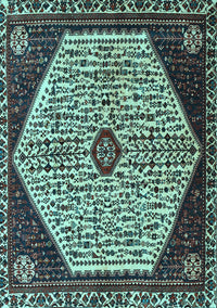 Persian Light Blue Traditional Rug, tr1073lblu