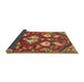 Sideview of Persian Brown Traditional Rug, tr1074brn