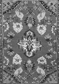 Persian Gray Traditional Rug, tr1074gry