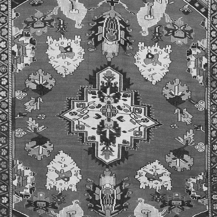 Persian Gray Traditional Rug, tr1074gry